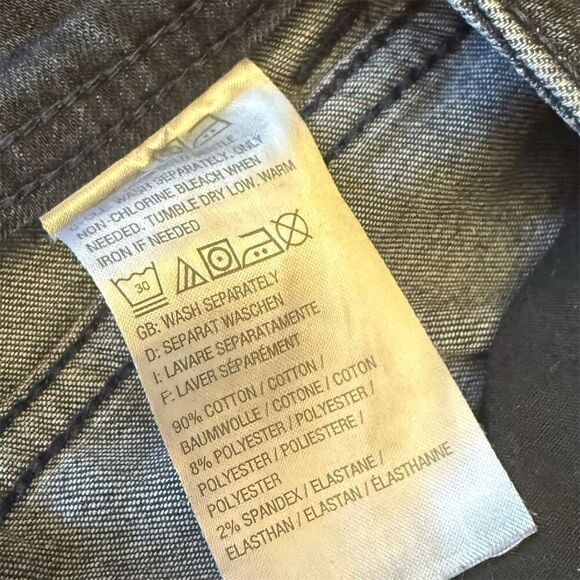 Lisa Rinna Collection Plus Size 18 High Rise Blue Jeans - Picture 4 of 7